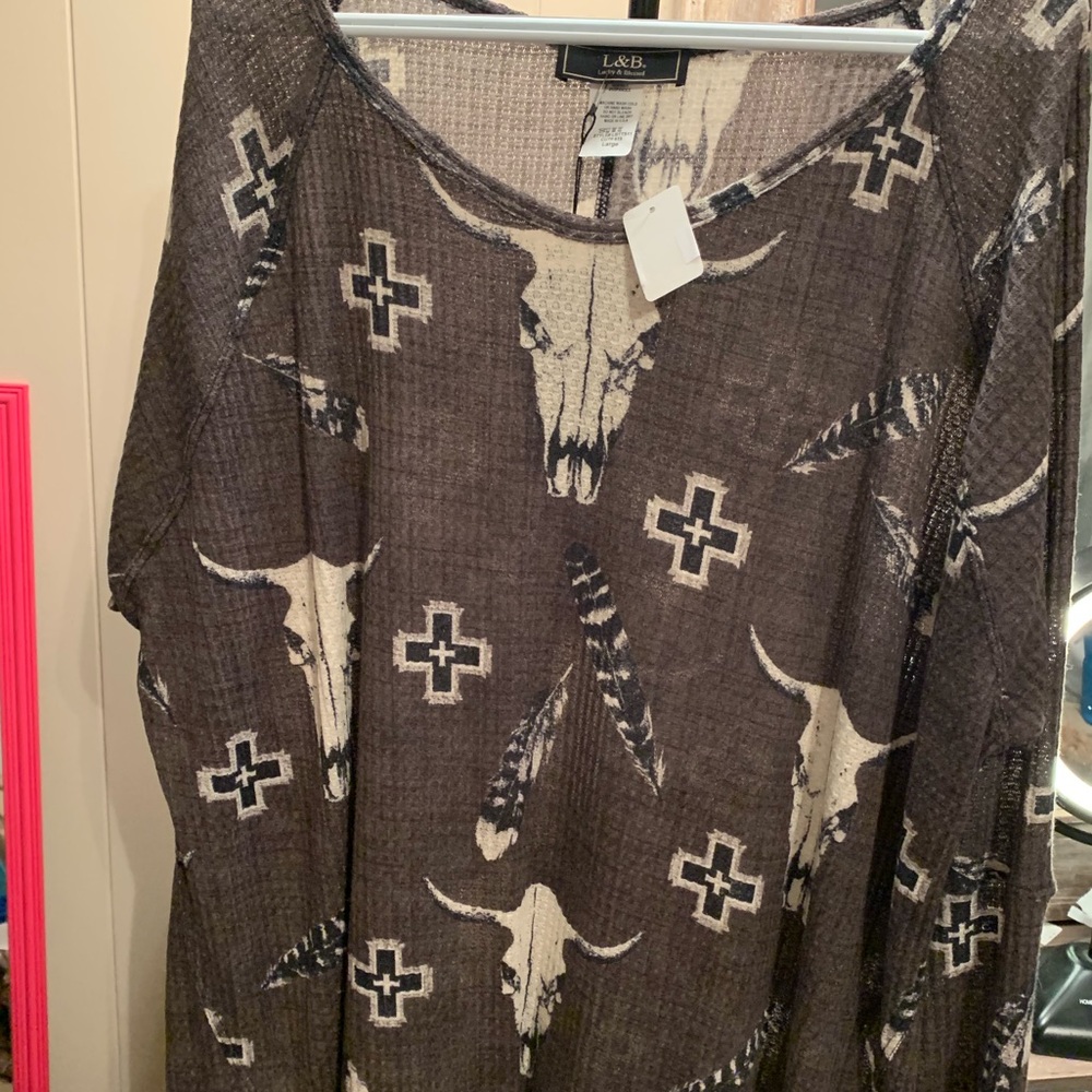 Long Sleeve Longhorn Dress